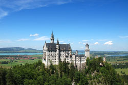 Nueschwanstein Castle in Bavaria